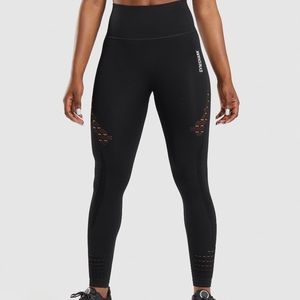 NWT Gymshark Energy Seamless High Waisted Black Leggings Size MEDIUM